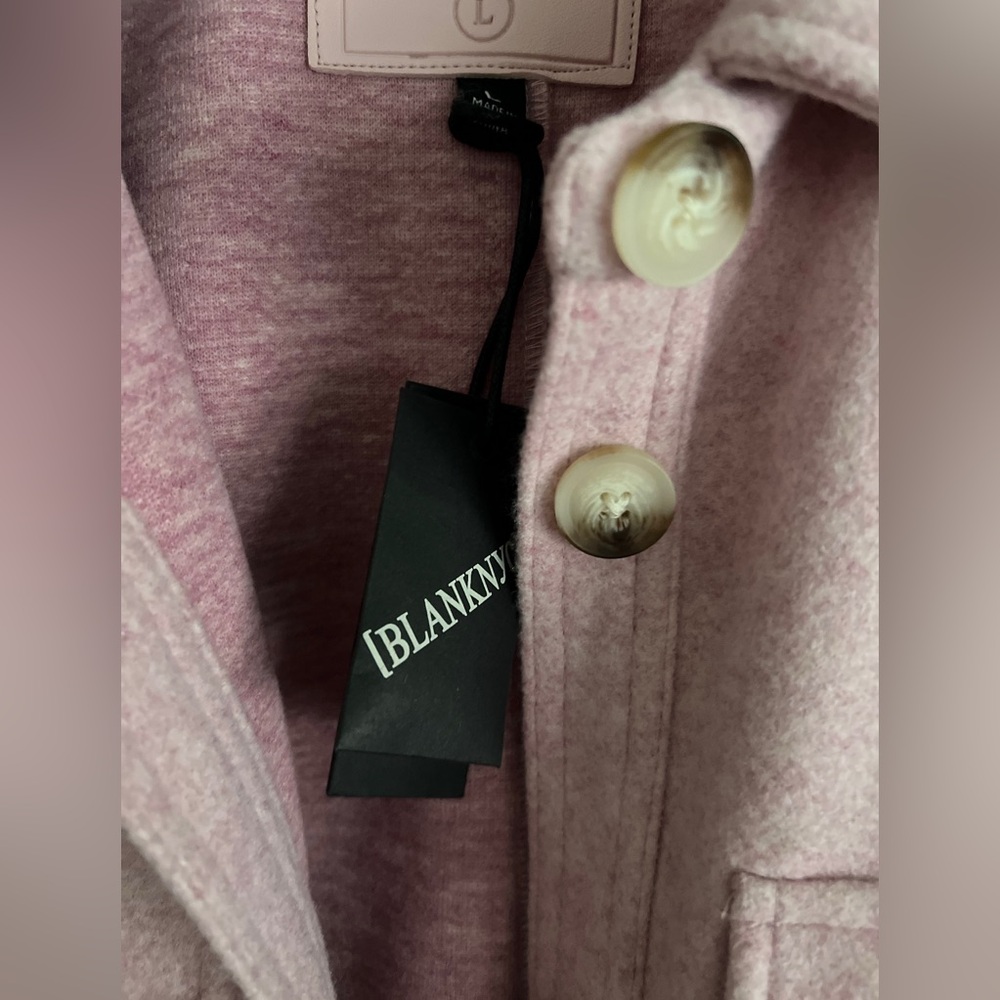 Blank NYC
Faux Wool Long Shirt Jacket Large - Picture 5 of 8